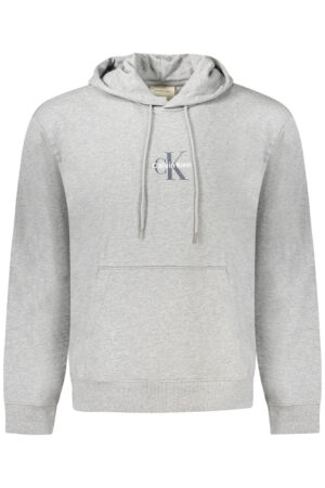 CALVIN KLEIN FELPA SENZA ZIP UOMO GRIGIO