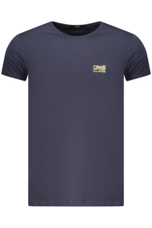 CAVALLI CLASS T-SHIRT MANICHE CORTE UOMO BLU