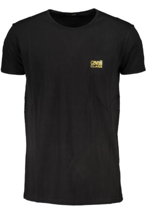 CAVALLI CLASS T-SHIRT MANICHE CORTE UOMO NERO