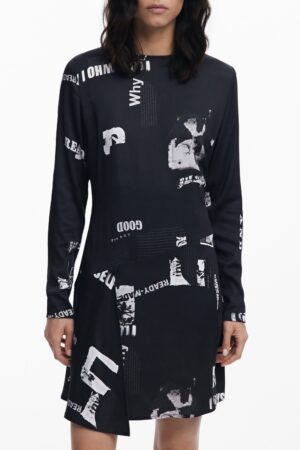 DESIGUAL ABITO CORTO DONNA NERO
