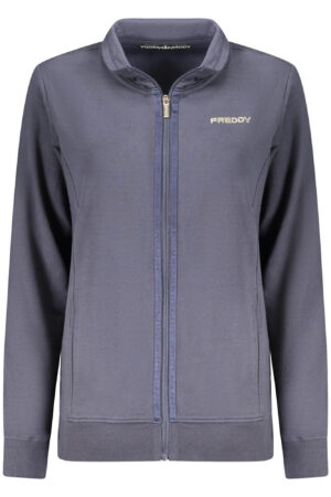 FREDDY FELPA CON ZIP DONNA BLU