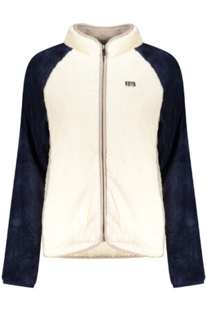 NORWAY 1963 FELPA CON ZIP DONNA BIANCO