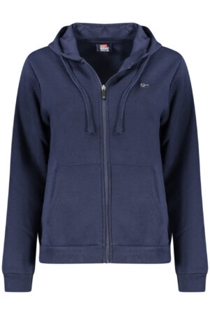 NORWAY 1963 FELPA CON ZIP DONNA BLU