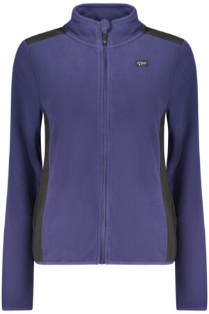 NORWAY 1963 FELPA CON ZIP DONNA BLU