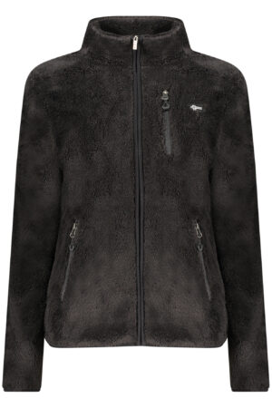 NORWAY 1963 FELPA CON ZIP DONNA NERO