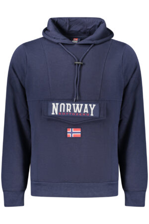 NORWAY 1963 FELPA SENZA ZIP UOMO BLU