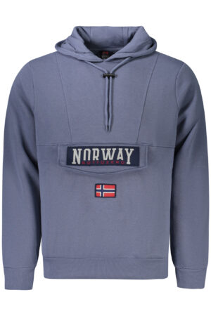 NORWAY 1963 FELPA SENZA ZIP UOMO BLU