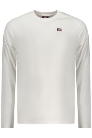 NORWAY 1963 T-SHIRT MANICHE LUNGHE UOMO BIANCO