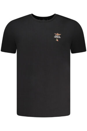 AERONAUTICA MILITARE T-SHIRT ESTERNABILE UOMO NERO