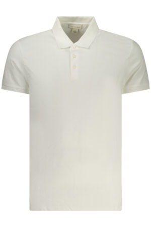 CALVIN KLEIN POLO MANICHE CORTE UOMO BIANCO