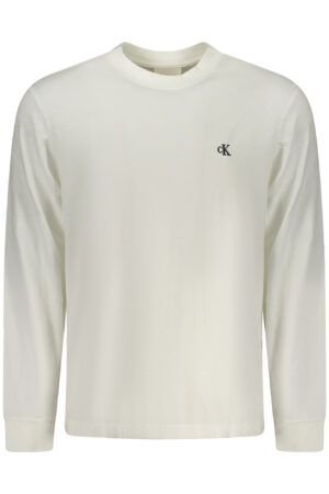 CALVIN KLEIN T-SHIRT MANICHE LUNGHE UOMO BIANCO