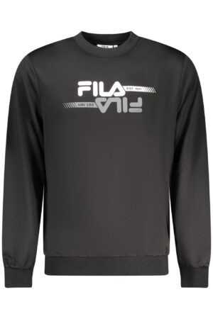 FILA FELPA SENZA ZIP UOMO NERO