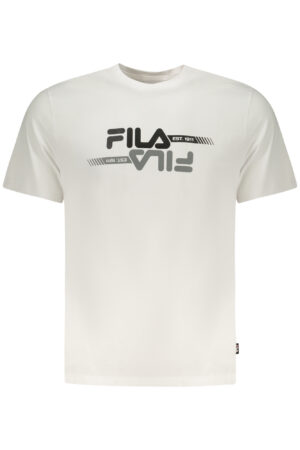 FILA T-SHIRT MANICHE CORTE UOMO BIANCO