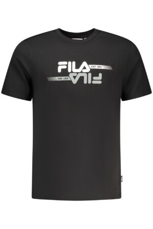 FILA T-SHIRT MANICHE CORTE UOMO NERO