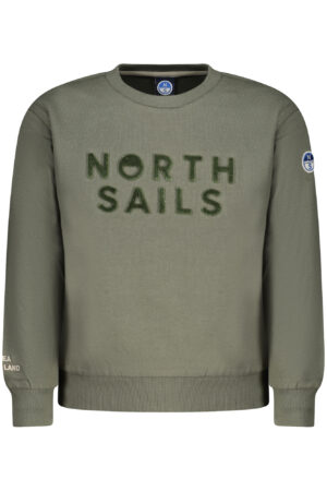 NORTH SAILS FELPA SENZA ZIP BAMBINO VERDE