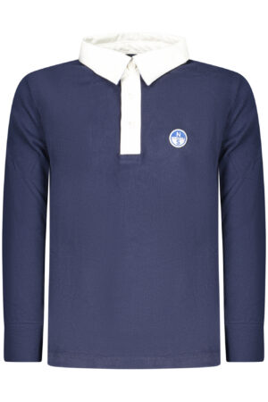 NORTH SAILS POLO MANICHE LUNGHE BAMBINO BLU