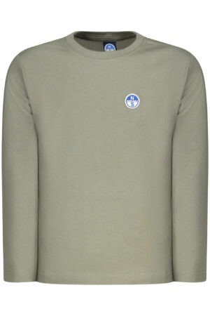 NORTH SAILS T-SHIRT MANICHE LUNGHE BAMBINO VERDE