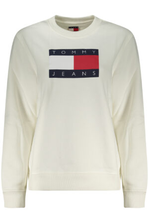TOMMY HILFIGER FELPA SENZA ZIP DONNA BIANCO