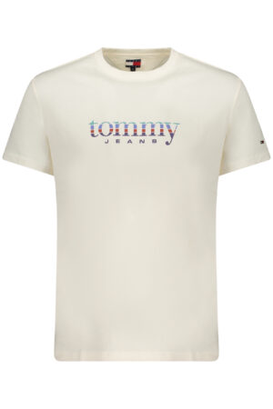TOMMY HILFIGER T-SHIRT MANICHE CORTE UOMO BIANCO