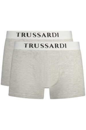 TRUSSARDI BOXER UOMO GRIGIO