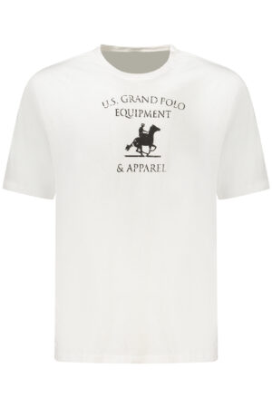 U.S. GRAND T-SHIRT MANICHE CORTE UOMO BIANCO