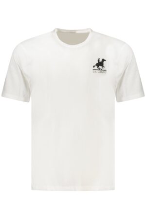 U.S. GRAND T-SHIRT MANICHE CORTE UOMO BIANCO