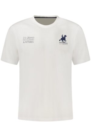 U.S. GRAND T-SHIRT MANICHE CORTE UOMO BIANCO