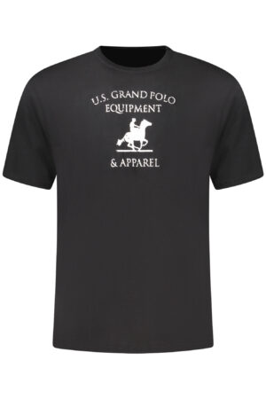 U.S. GRAND T-SHIRT MANICHE CORTE UOMO NERO