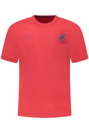 U.S. GRAND T-SHIRT MANICHE CORTE UOMO ROSSO