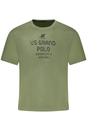 U.S. GRAND T-SHIRT MANICHE CORTE UOMO VERDE