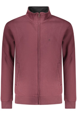 COVERI MOVING FELPA CON ZIP UOMO ROSSO