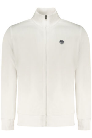 NORTH SAILS FELPA CON ZIP UOMO BIANCO