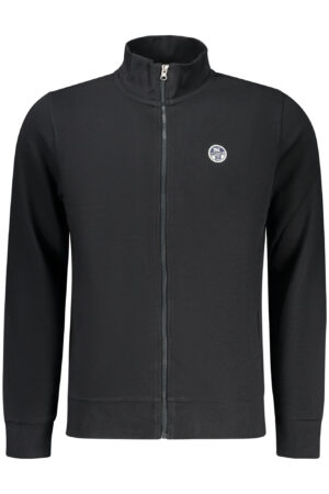 NORTH SAILS FELPA CON ZIP UOMO NERO