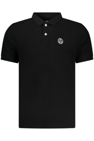 NORTH SAILS POLO MANICHE CORTE UOMO NERO