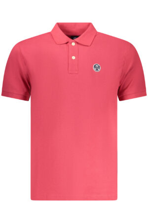 NORTH SAILS POLO MANICHE CORTE UOMO ROSSO