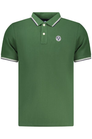 NORTH SAILS POLO MANICHE CORTE UOMO VERDE