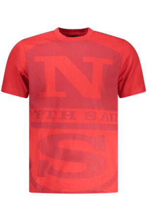 NORTH SAILS T-SHIRT MANICHE CORTE UOMO ROSSO