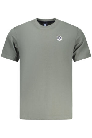 NORTH SAILS T-SHIRT MANICHE CORTE UOMO VERDE