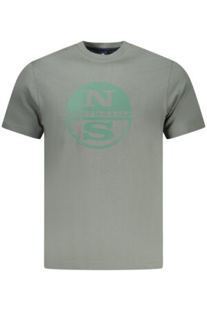 NORTH SAILS T-SHIRT MANICHE CORTE UOMO VERDE