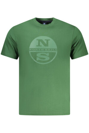 NORTH SAILS T-SHIRT MANICHE CORTE UOMO VERDE