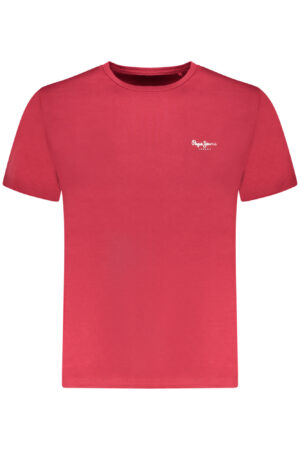 PEPE JEANS T-SHIRT MANICHE CORTE UOMO ROSSO