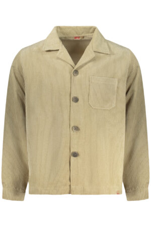RIFLE CAMICIA MANICHE LUNGHE UOMO BEIGE