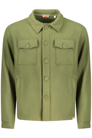 RIFLE CAMICIA MANICHE LUNGHE UOMO VERDE