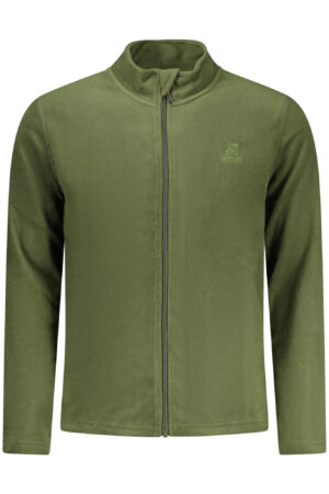 U.S. GRAND FELPA CON ZIP UOMO VERDE