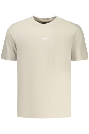 BOSS T-SHIRT MANICHE CORTE UOMO BEIGE
