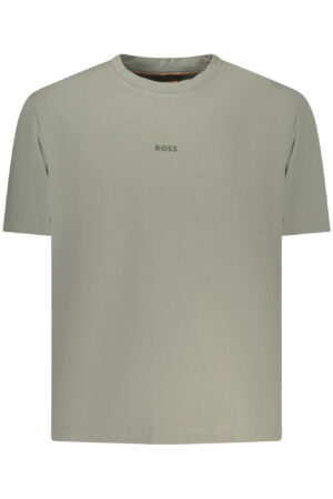 BOSS T-SHIRT MANICHE CORTE UOMO VERDE