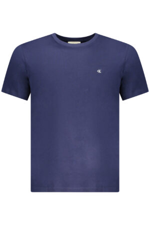 CALVIN KLEIN T-SHIRT MANICHE CORTE UOMO BLU