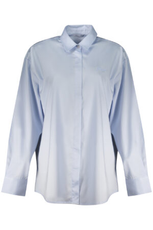 GUESS JEANS CAMICIA MANICHE LUNGHE DONNA AZZURRO