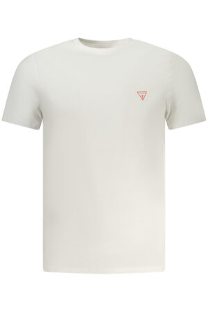 GUESS JEANS T-SHIRT MANICHE CORTE UOMO BIANCO