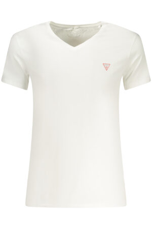 GUESS JEANS T-SHIRT MANICHE CORTE UOMO BIANCO